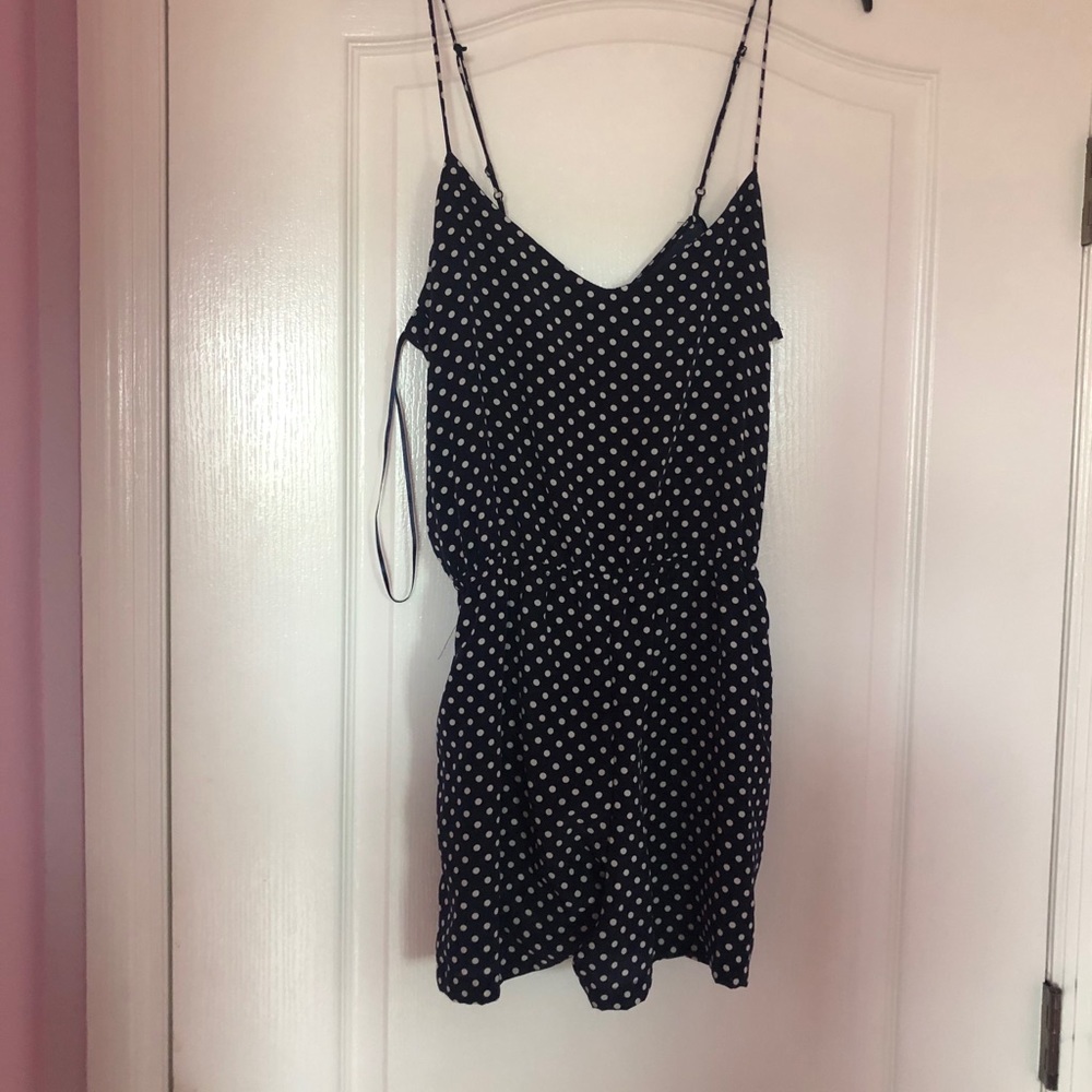 Trafaluc poka dot romper
